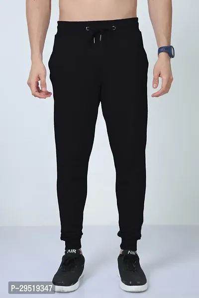 Trendy Cotton Solid Joggers For Men