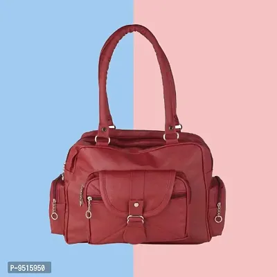 Trendy PU Handbag for Women-thumb0