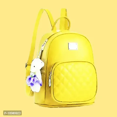 Buy Supreme Quality Shopee Girls PU Leather Backpack School