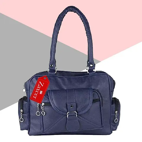 Mango star Women's Shoulder Bag (Navy Blue) (MS34)