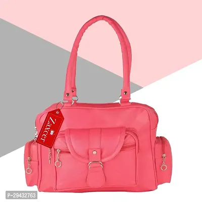 Fashionable PU Handbag for Girls and Women-thumb0