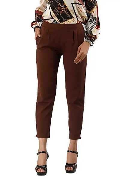 Trendy Women Cotton Trouser Pant