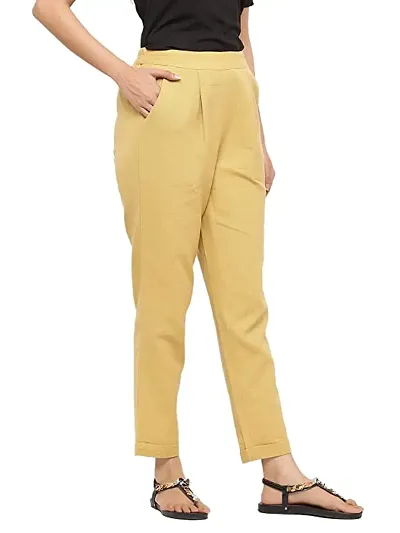 Trendy Women Cotton Trouser Pant
