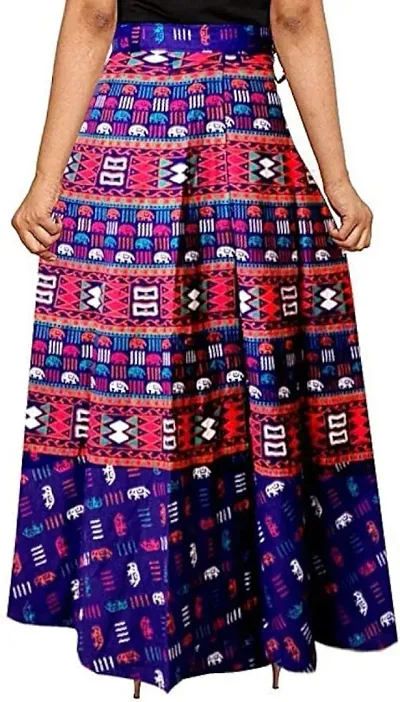 Trendy Women Crepe Printed Skirt