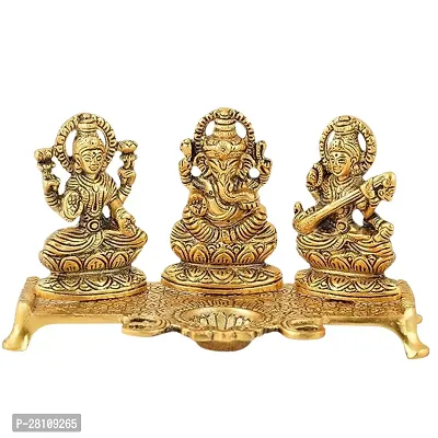 Khatiya Laxmi  Ganesh  Saraswati Diya