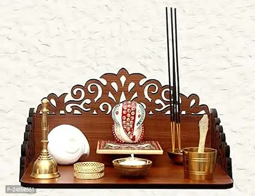 Classic Wooden Temple Beautiful Plywood Pooja Mandir Room