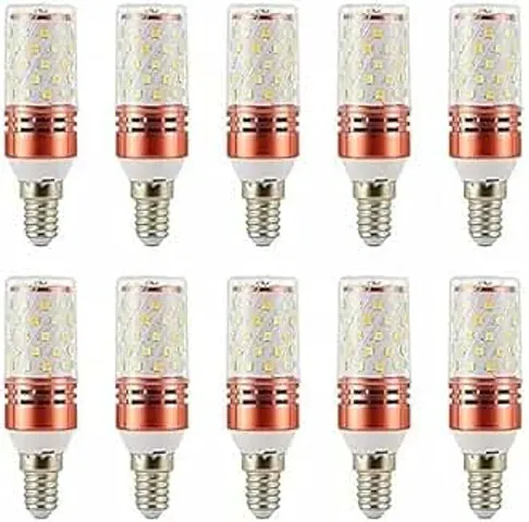 Led Light With E14 Base 6+6W Equivalent Halogen Replacement Tricolor 12W Filament Candle Bulbs Pack Of 10