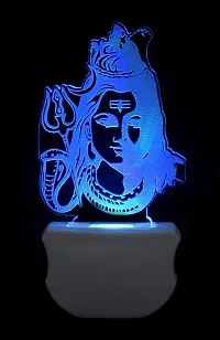 B.K. The Lord Shiv 3D Illusion Night Lamp Comes with 7 Multicolor and 3D Illusion Design Suitable for Room,Drawing Room,Lobby-thumb4
