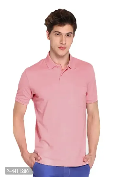 Reliable Pink Cotton Blend Solid Other For Men