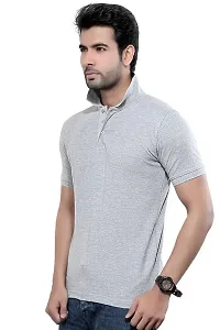 Multicoloured Polycotton Polos For Men-thumb2