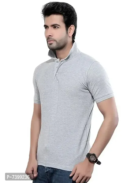 Multicoloured Polycotton Polos For Men-thumb3