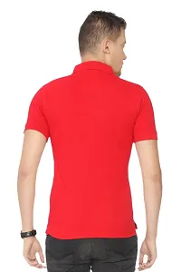 Reliable Multicoloured Polycotton Solid Polos For Men-thumb1