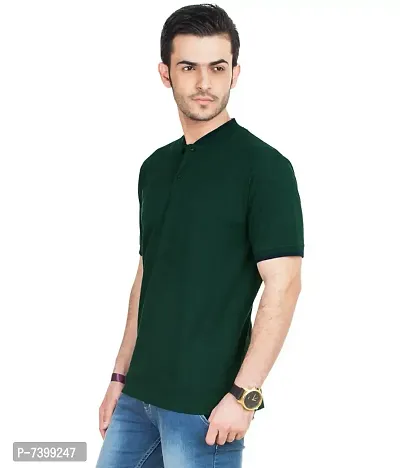 Reliable Multicoloured Polycotton Solid Polos For Men-thumb3