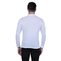 Stunning Cotton Blend Solid Henley Tees For Men- Pack Of 4-thumb1