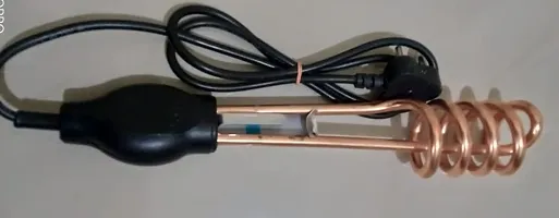 Spiral Copper- 1500 Watt Water Heater Immersion Rod or Bucket Water Heater(1 Piece), Reddish Brown-thumb2