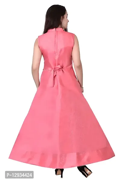 KCM Fashion Eathnic Gown Gown for Kids Girls 2-thumb4