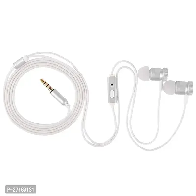 Stylish White In-ear Headphones