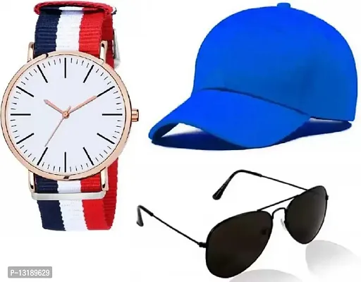 DKEROAD Analog Silicone Red-Blue Strap Watch for Boys & Girls | Party-Wedding | - Model750