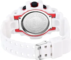 DKEROAD Digital Silicone White. Strap Watch for Boys | Sports-Casual-Formal | - Model53-thumb1