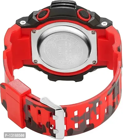 DKEROAD Digital Silicone Multicolor Strap Watch for Boys | Casual-Sports | - Model92-thumb2