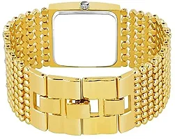 DKEROAD Analog Metal Gold Strap Watch for Girls | Casual | - Model271-thumb1