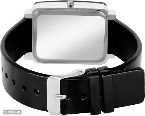 DKEROAD Analog Silicone Black Strap Watch for Girls | Party-Wedding | - Model355-thumb2