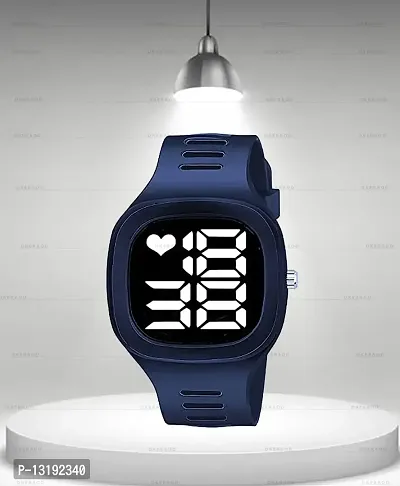 DKEROAD Digital Silicone Blue Strap Watch for Boys | Casual-Formal-Party-Wedding-Sports | - Model23