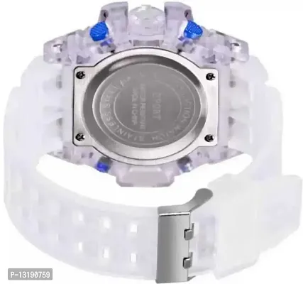 DKEROAD Digital Silicone Blue Strap Watch for Boys | Casual-Party-Wedding-Formal-Sports | - Model197-thumb3