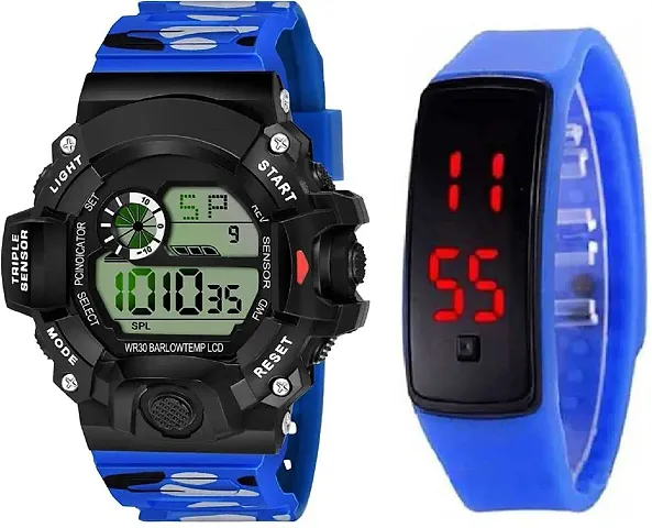 Classy Digital Watches for Kids, Pack of 2