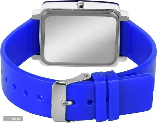 DKEROAD Analog Silicone Blue Strap Watch for Girls | Party-Wedding | - Model354-thumb4