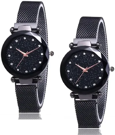 Stylish Metal Analog Watches For Women Combo