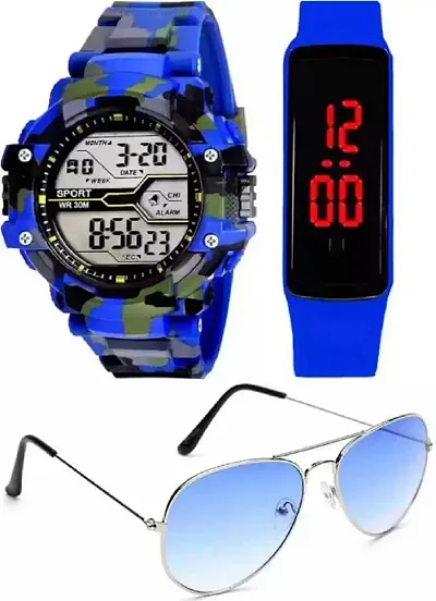 DKEROAD Digital Silicone Strap Watch for Boys & Girls | Sports | - Model749