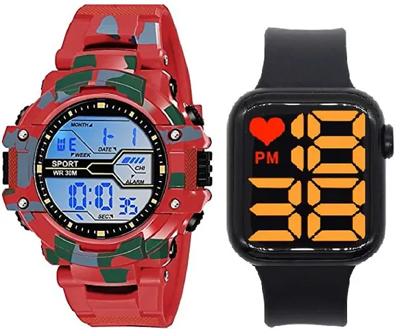 Cheetah military multi-light stylish Digital Combo boys watches for mens