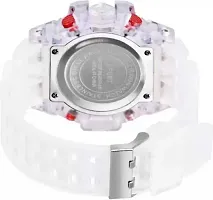 DKEROAD Digital Silicone Red Strap Watch for Boys | Casual-Party-Wedding-Formal-Sports | - Model205-thumb2