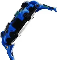 DKEROAD Digital Silicone Blue Strap Watch for Boys & Girls | Sports | - Model659-thumb2