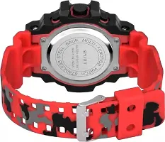 DKEROAD Digital Silicone Red Strap Watch for Boys & Girls | Casual-Party-Wedding-Formal-Sports | - Model732-thumb3