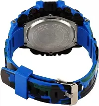 DKEROAD Digital Silicone Blue Strap Watch for Boys & Girls | Casual-Party-Wedding-Sports | - Model673-thumb2