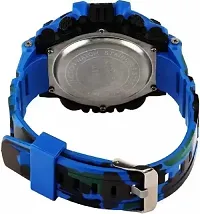 DKEROAD Digital Silicone Blue Strap Watch for Boys & Girls | Sports | - Model659-thumb1