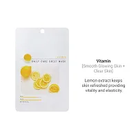 [Pack of 10] EUNYUL Daily Care Facial Sheet Mask Pack Vitamin x 10ea Korean Skincare Hydrating  Nourishing  Natural Ingredients for All Skin Types-thumb4