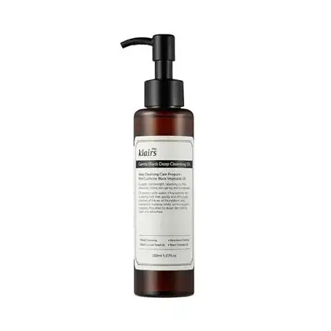 KLAIRS Gentle Black Deep Cleansing Oil