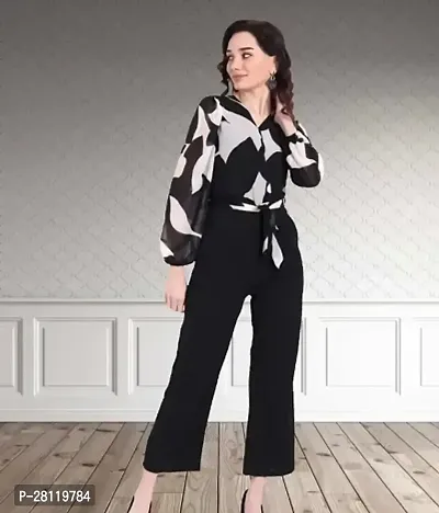 Classic Polyester Jumpsuits for Women-thumb0