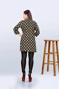 Reliable Printed Rayon Short Kurta For Women-thumb1