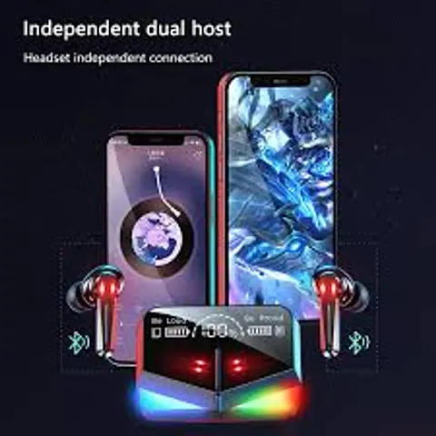 M28 Gaming Earphone High bass Bluetooth 5.2 Led Touch