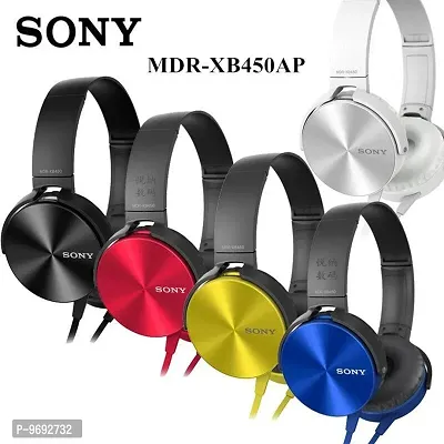 Sony Mdr Xb450 On Ear Wired Extra Bass Headphones-thumb0