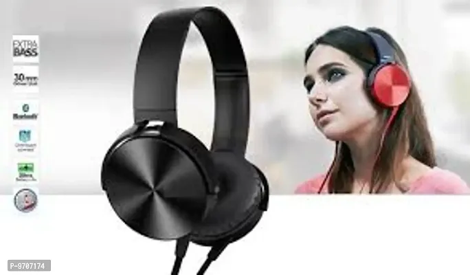 Bass discount headphones wired