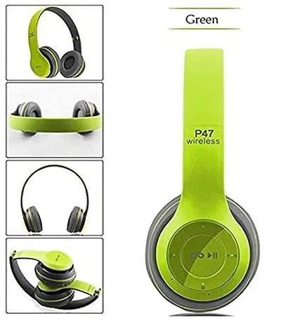 Green Bluetooth Headset