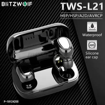L 21 Earbuds Bluetooth Headphones Earphones Headphones With Smart Led Display Waterproof Built In Mic For Sports Work-thumb0