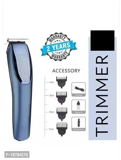 TRIMMER AT-1210 Electric Hair trimmer for men Shaver Rechargeable Hair Machine adjustable for men Beard Hair Trimmer, beard trimmers for men, beard trimmer for men with 4 combs (Black)