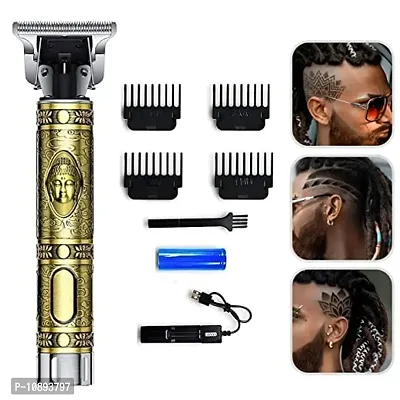 Hair Trimmer For Men Buddha Style Trimmer, Professional Hair Clipper, Adjustable Blade-thumb0