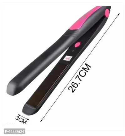 328 Kemei Electric Professional Corded Flat Iron Hair Straightener For Women Hair Straightener  (Multicolor)